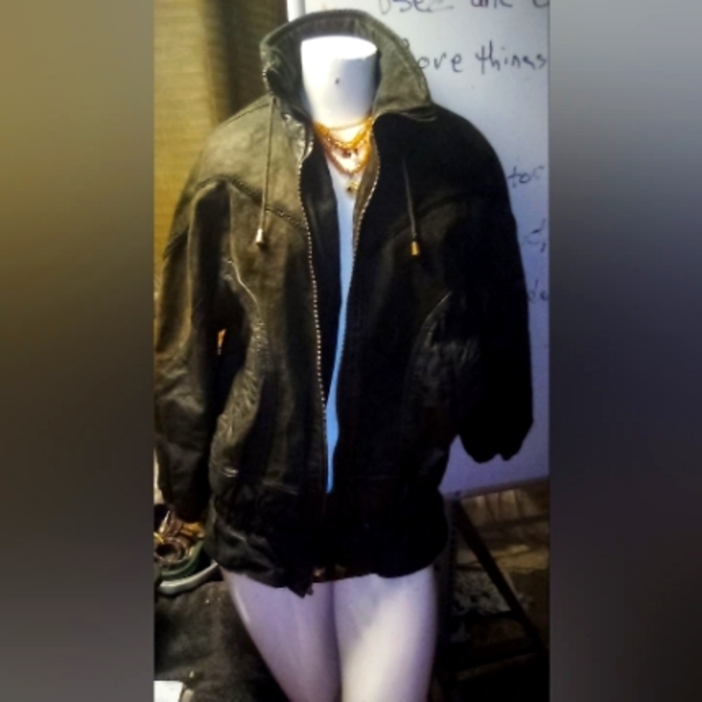 Genuine leather jacket from bad land